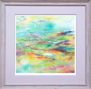 Through the medium of oil on canvas, Melody masterfully captures the essence of Exmoor in this colourful landscape, pouring her heart into every brushstroke
