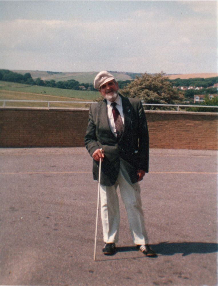 Elmer Richards St Dunstans warblind veteran