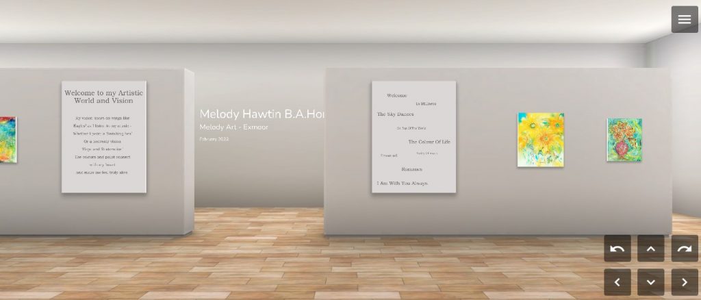 Melody Hawtin Virtual Exhibition February 23